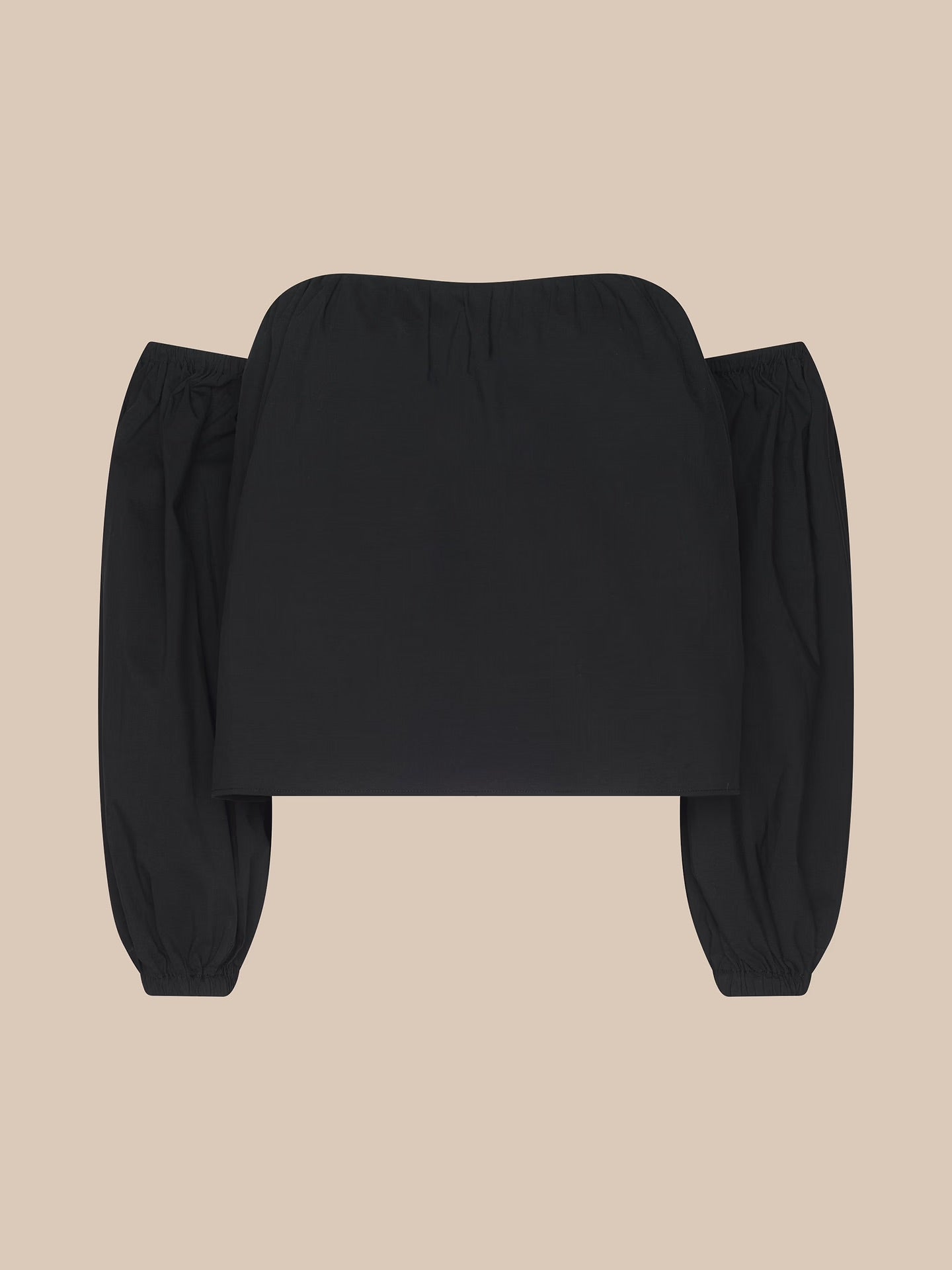 *PREORDER* SARAI OFF-SHOULDER TOP -  BLACK