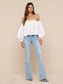 SARAI OFF-SHOULDER TOP -  WHITE