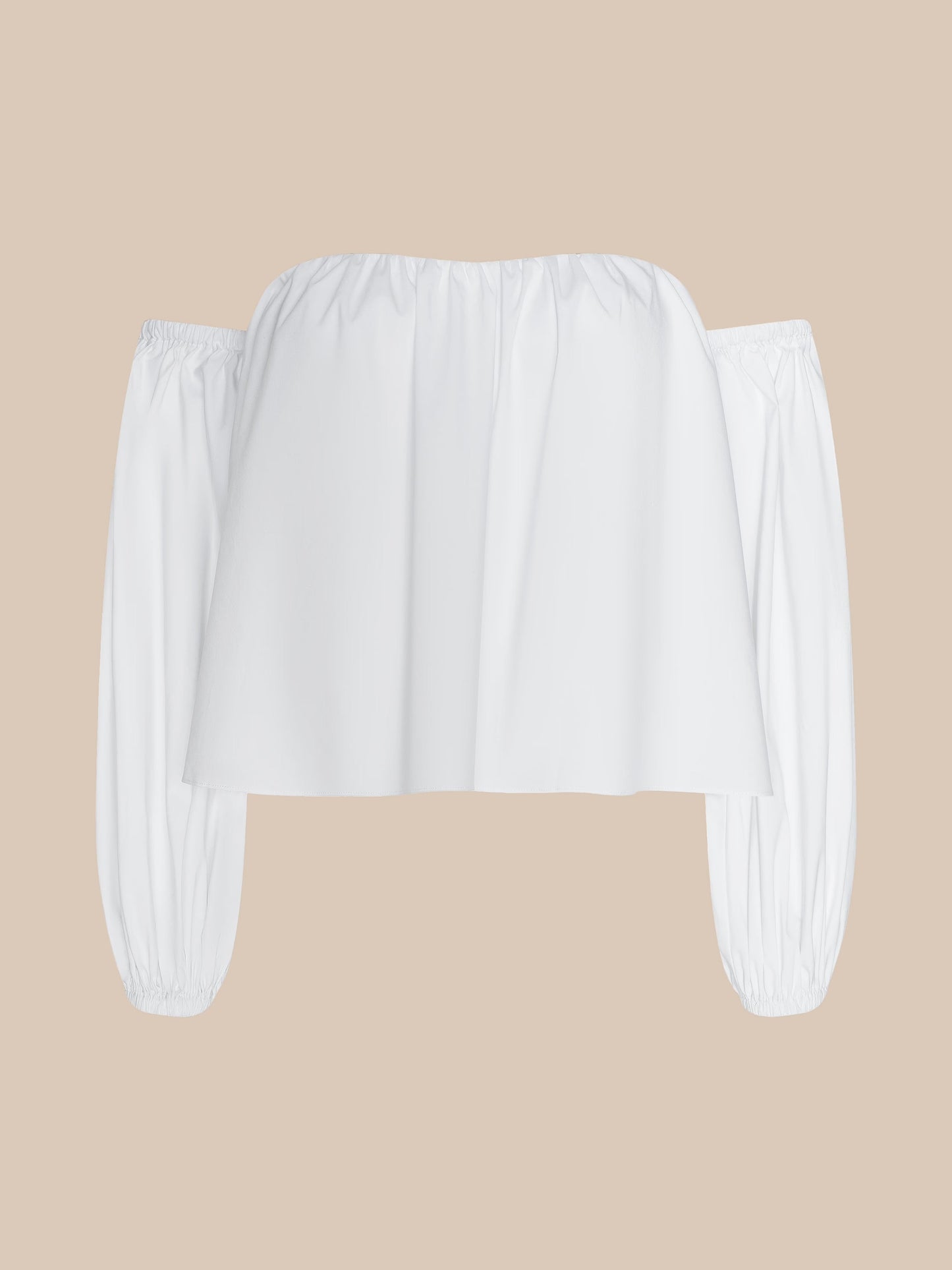 SARAI OFF-SHOULDER TOP -  WHITE