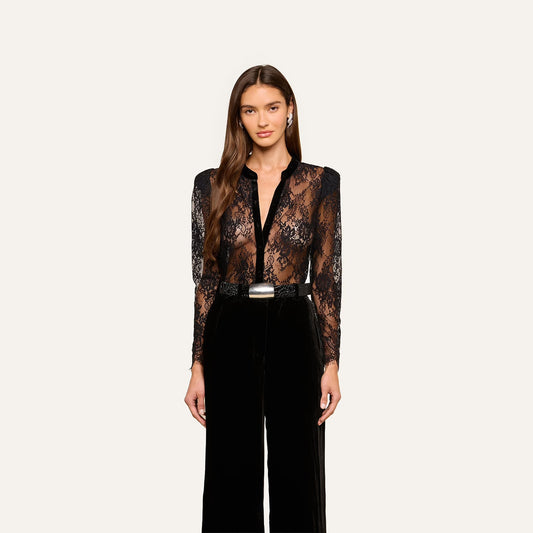 DOROTHEA BLOUSE - BLACK