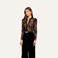 DOROTHEA BLOUSE - BLACK