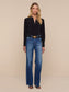 BABETTE SILK BLOUSE - BLACK