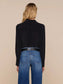 BABETTE SILK BLOUSE - BLACK