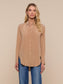 BABETTE SILK BLOUSE - DARK CAPPUCCINO