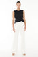 *PREORDER* TWISTED KNIT TOP - BLACK