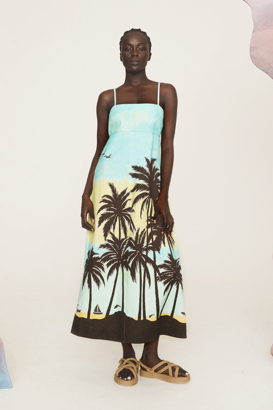 SAIL AWAY DAY DRESS - MULTI