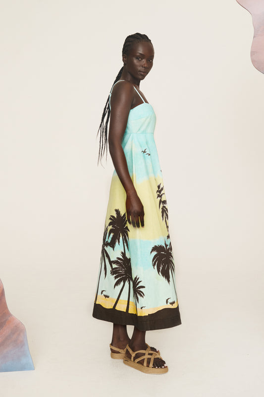 SAIL AWAY DAY DRESS - MULTI