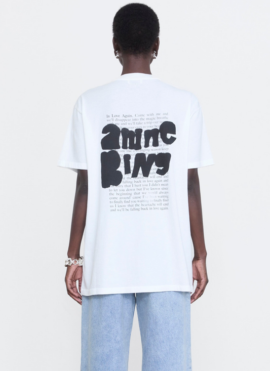 WALKER TEE SPRAY PAINT - IVORY