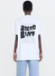 WALKER TEE SPRAY PAINT - IVORY