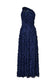 ENCHANTMENT ONE SHOULDER DRESS - ROYAL BLUE