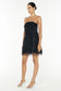COCKTAILS AT SIX MINI DRESS - BLACK
