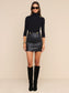 AJA TURTLENECK - BLACK/GOLD