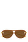 *PREORDER* AVIATOR SUNGLASSES - BROWN