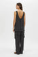 ALLEGRO SATIN PANT - WASHED BLACK
