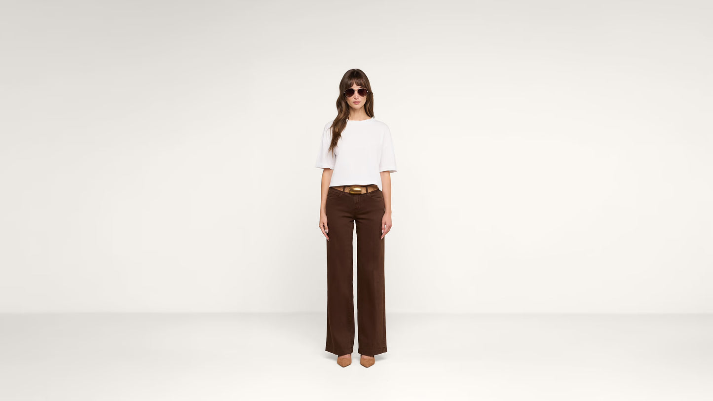 *PREORDER* DARIA OVERSIZED CROP TEE - WHITE