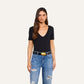 BRIANNA TEE - BLACK