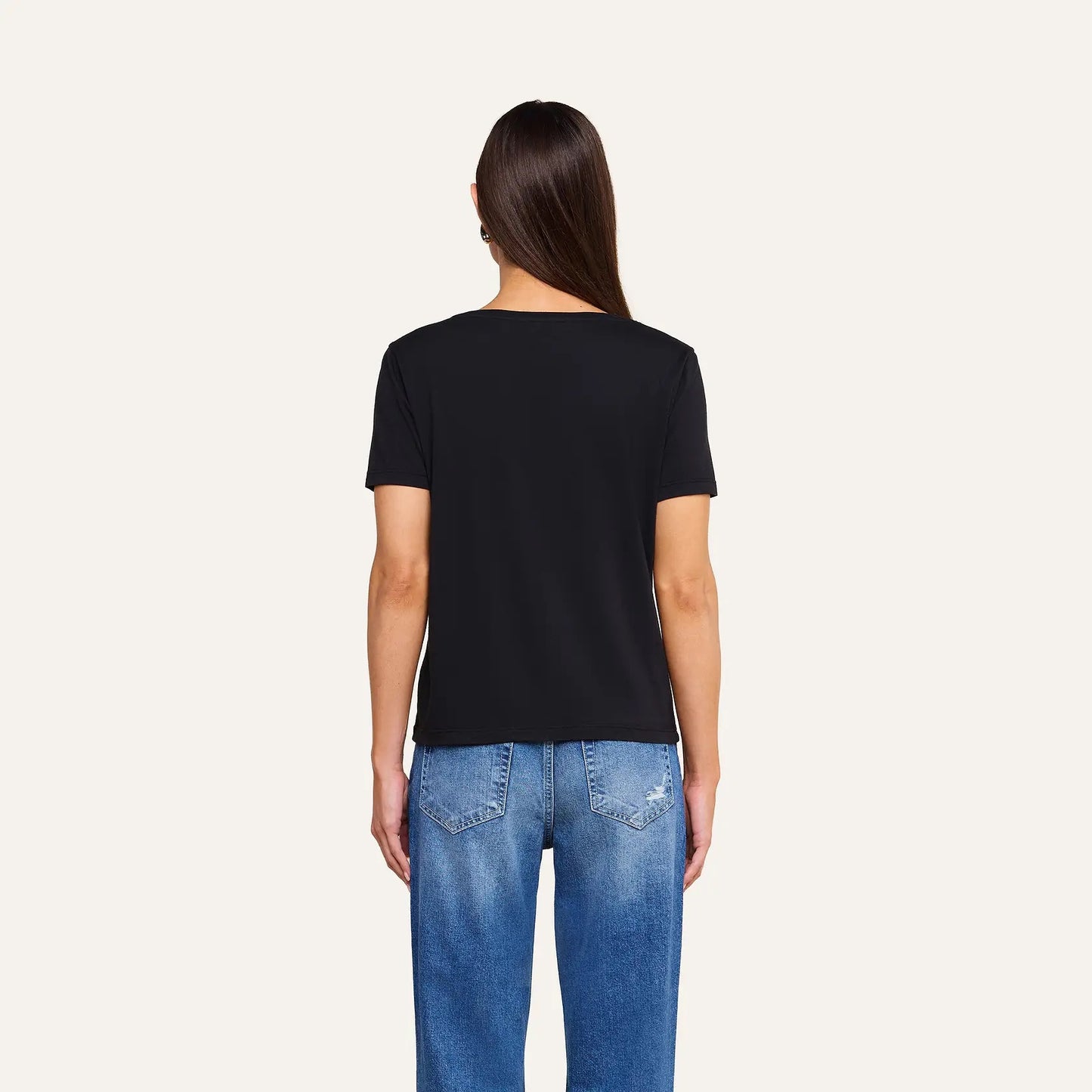 BRIANNA TEE - BLACK