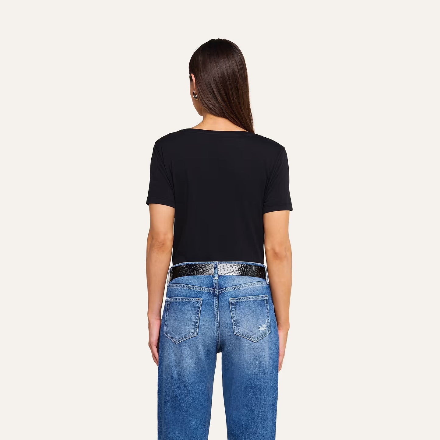 BRIANNA TEE - BLACK