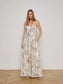SUTTON MAXI DRESS - SAGE MULTI DESERT SNAKE
