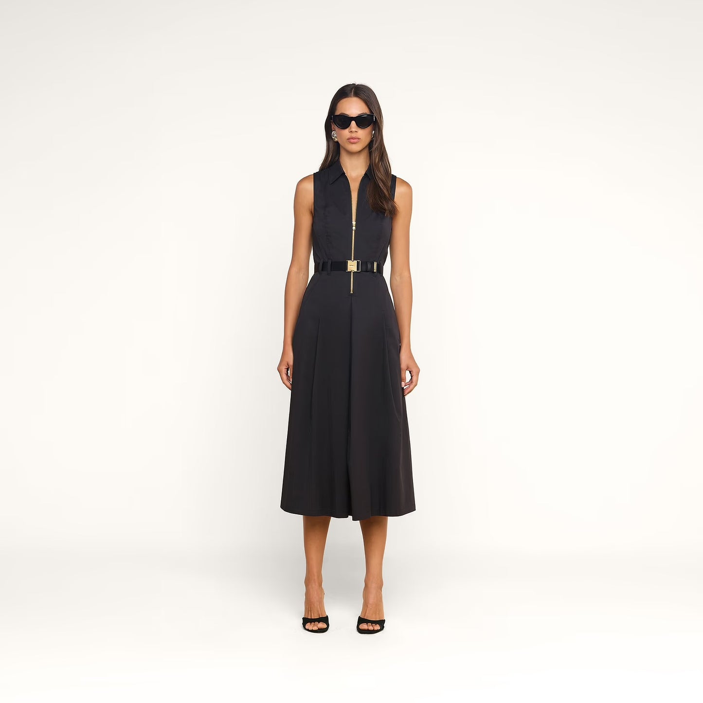 *PREORDER* KOLTON MIDI DRESS - BLACK