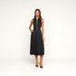 *PREORDER* KOLTON MIDI DRESS - BLACK