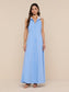 MAURIE HALTER MAXI DRSS - VISTA BLUE/WHITE