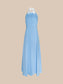 MAURIE HALTER MAXI DRSS - VISTA BLUE/WHITE