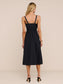 *PREORDER* AYELA MIDI DRESS - BLACK/GOLD