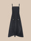 *PREORDER* AYELA MIDI DRESS - BLACK/GOLD