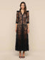 SERAPHINA LACE DRESS - BLACK