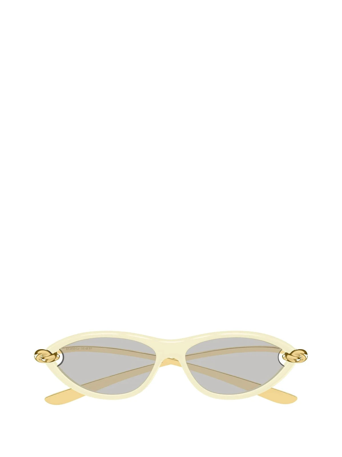 *PREORDER* CAT EYE SUNGLASSES - WHITE/GREY