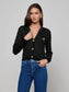 BLANCA SEQUIN CARDI - BLACK GUNMETAL