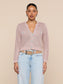 BLANCA SEQUIN CARDI - ADOBE ROSE