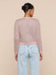 BLANCA SEQUIN CARDI - ADOBE ROSE