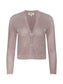 BLANCA SEQUIN CARDI - ADOBE ROSE