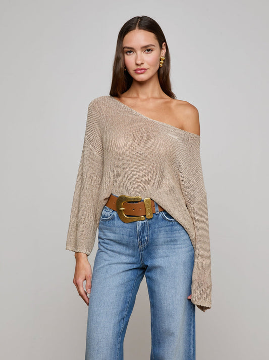 *PREORDER* ETHAN KNIT PULLOVER - TAUPE