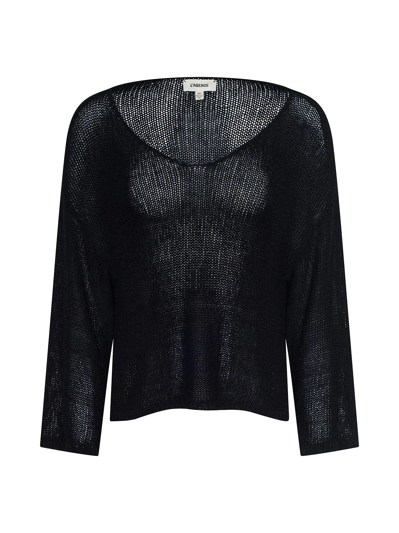 ETHAN KNIT PULLOVER - BLACK