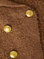 BETHANY KNIT BLAZER - DARK CAPPUCCINO/GOLD