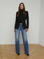 CHAMBERLAIN KNIT BLAZER BLACK/GOLD