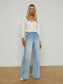 NOPAL CROPED CARDIGAN - IVORY