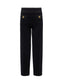 MADRID WIDE LEG KNIT PANT - BLACK