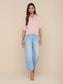 MASAKI SWEATER - NECTAR PINK/IVORY/GOLD