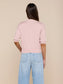 MASAKI SWEATER - NECTAR PINK/IVORY/GOLD