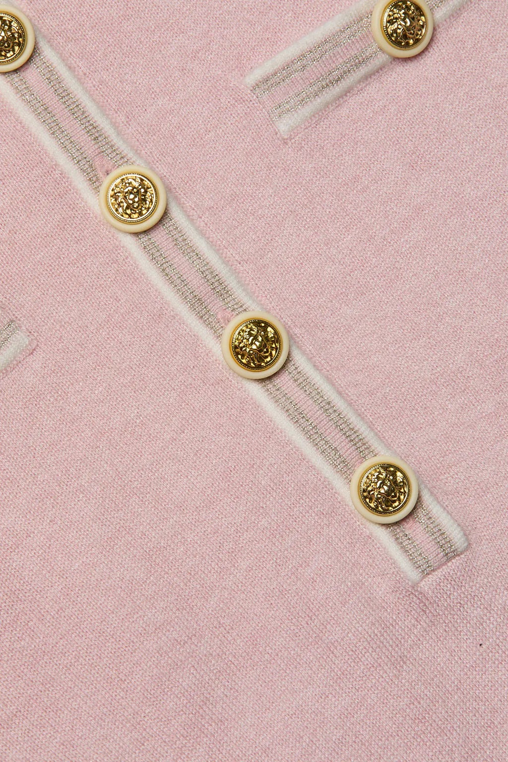 MASAKI SWEATER - NECTAR PINK/IVORY/GOLD