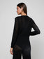 ORLA POINTELLE KNIT CARDIGAN - BLACK
