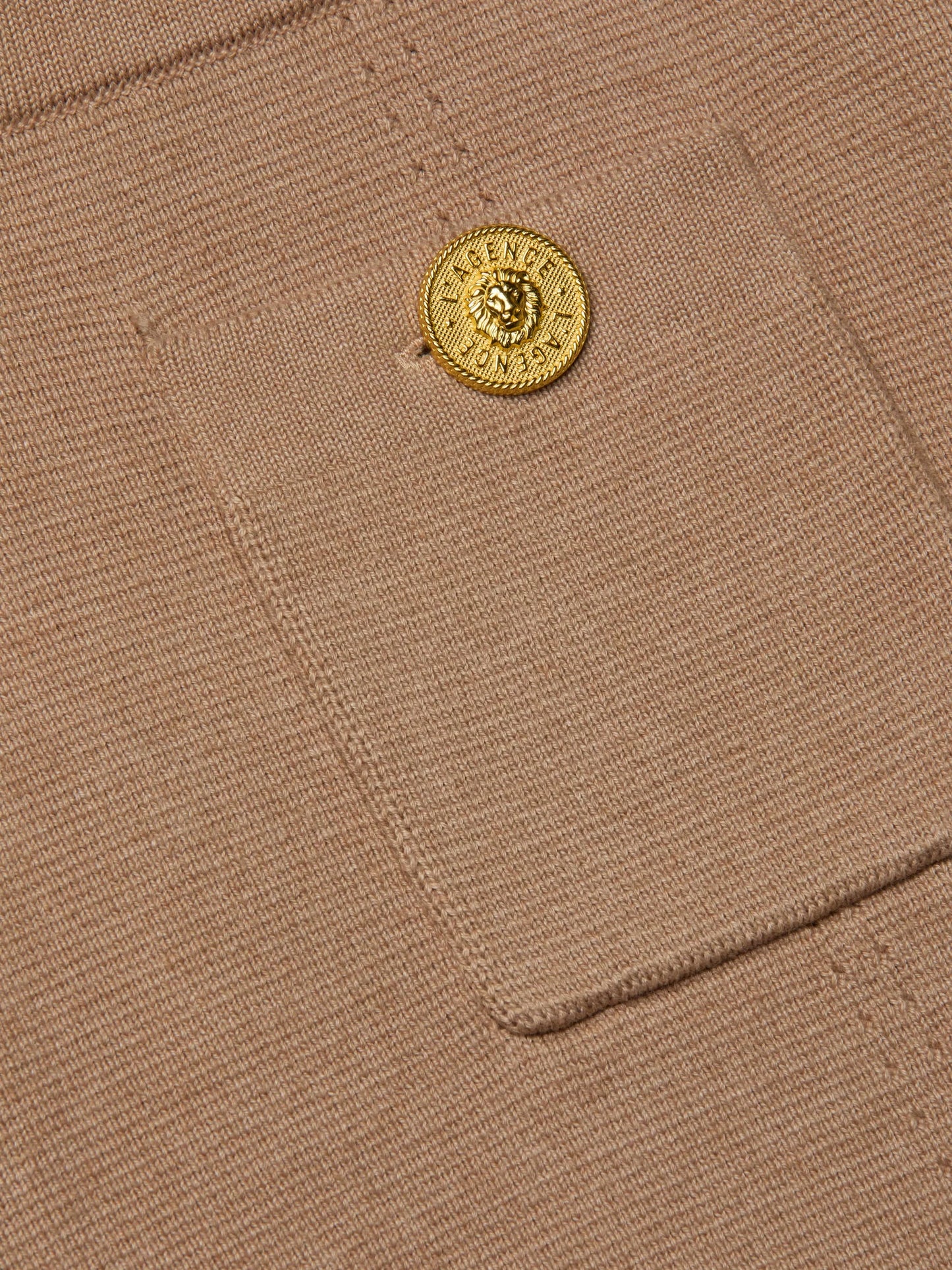 LOTTIE KNIT SHORT - DARK CAPPUCCINO