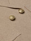 SOFIA KNIT BLAZER - PALE KHAKI/GOLD
