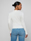 RONDA KNIT HENLEY TOP - IVORY/GOLD