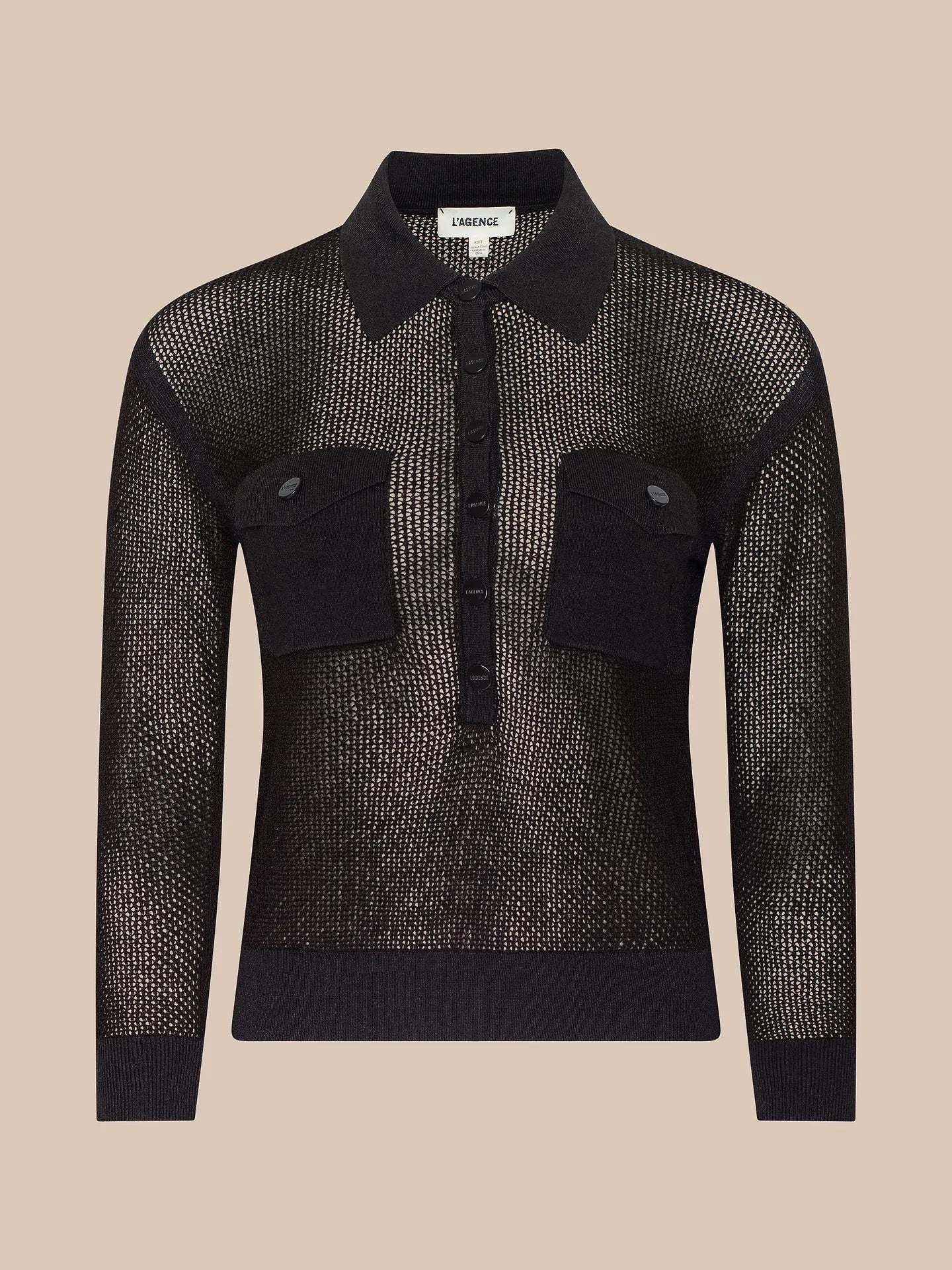 CARINE TOP - COFFEE BEAN
