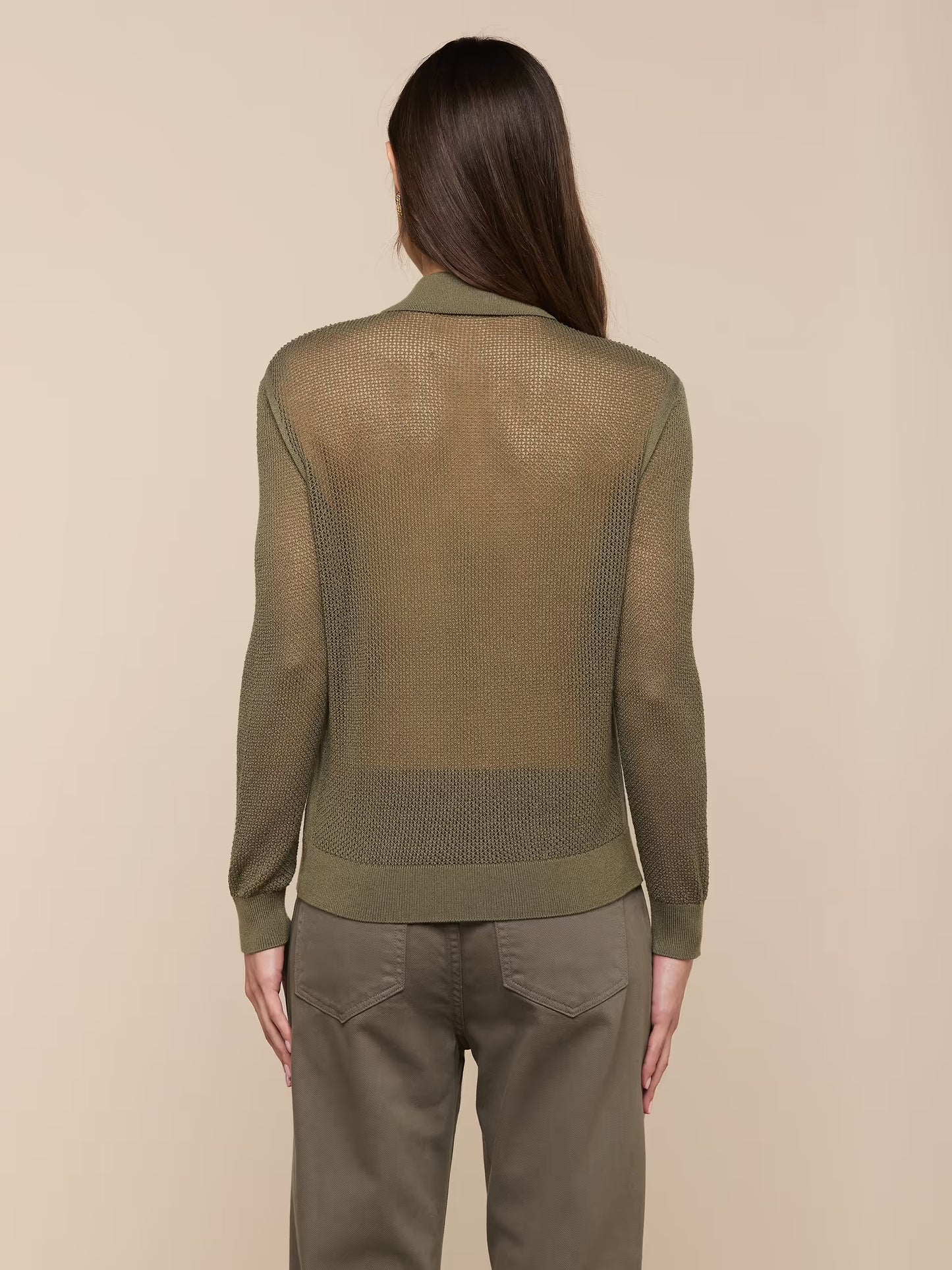 *PREORDER* CARINE TOP - SMOKEY OLIVE